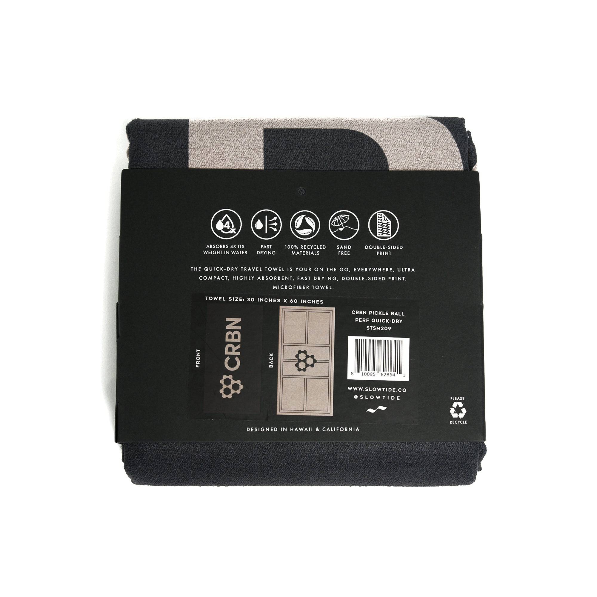 CRBN Performance Quick-Dry Towel (30" x 60") - Image 6