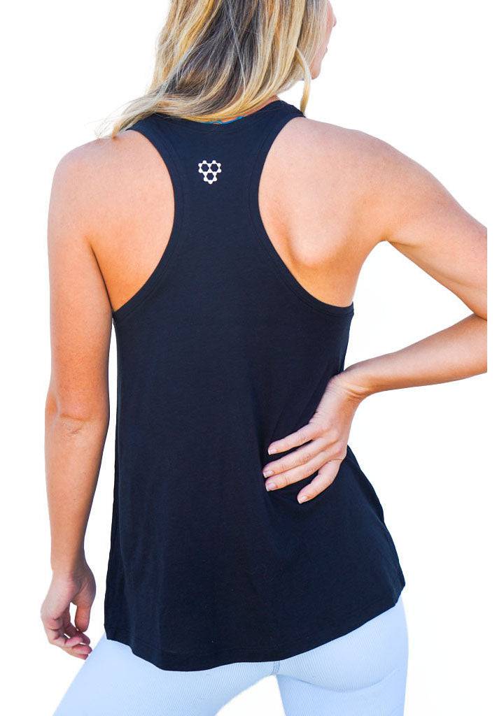 Women's CRBN Logo Performance Racerback Tank - Image 3